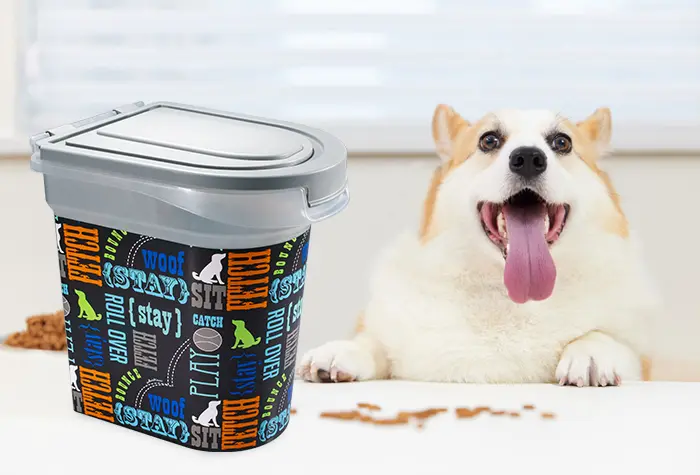 Custom Big Size Plastic Food Containers for Your Pet
