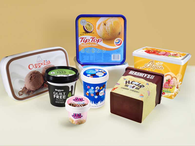 IML Ice Cream Container