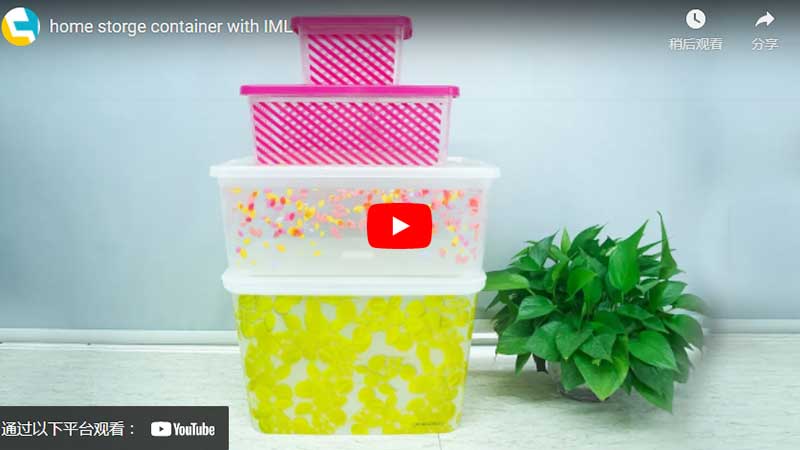 Home Storge Container with IML