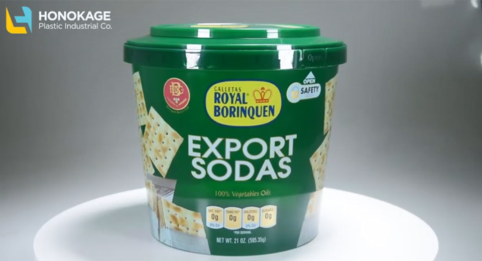 175oz Plastic Biscuit Container Producing Video