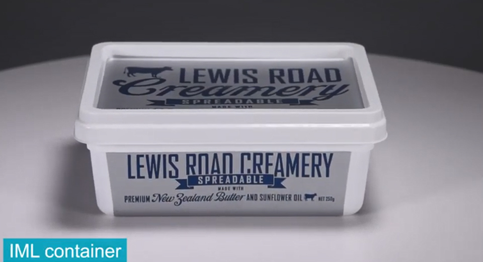 250g Rectangular IML Plastic Container Video