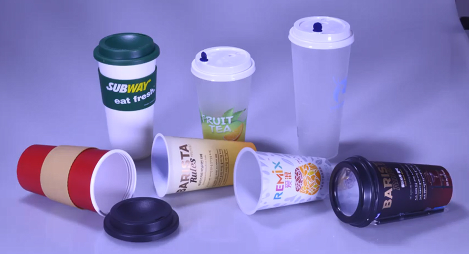 480ml IML Plastic Promotional Cups Video