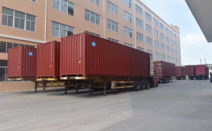 Plastic Containers Shipping Support