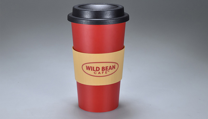 Different Plastic Printed Travel Mug Models Contrast