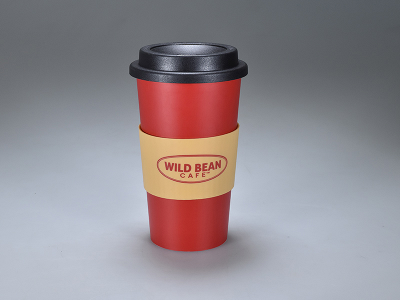 Plastic Printed Travel Mug