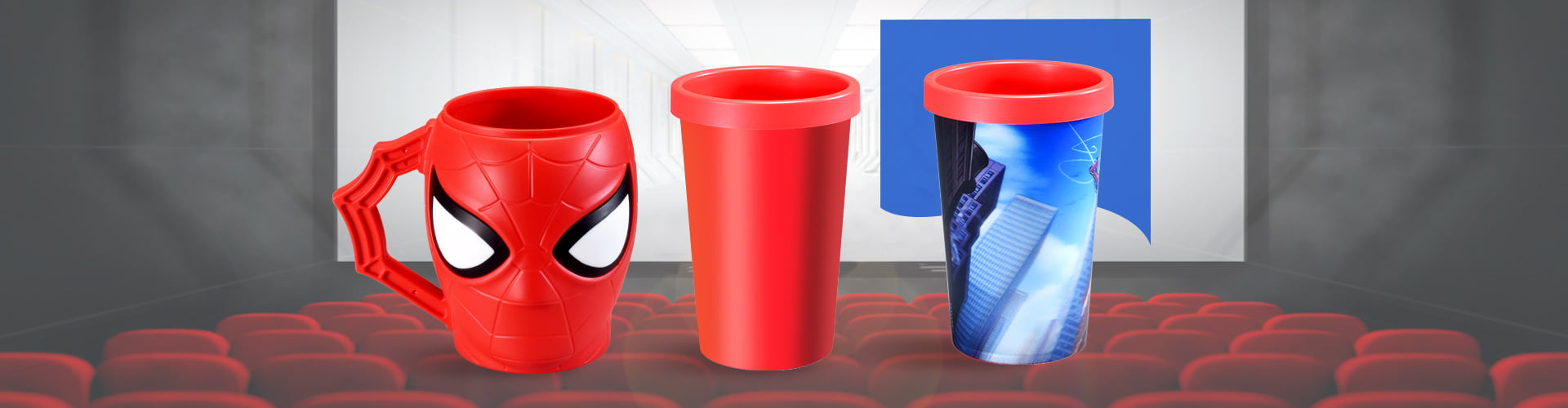 Printed Plastic Travel Mugs