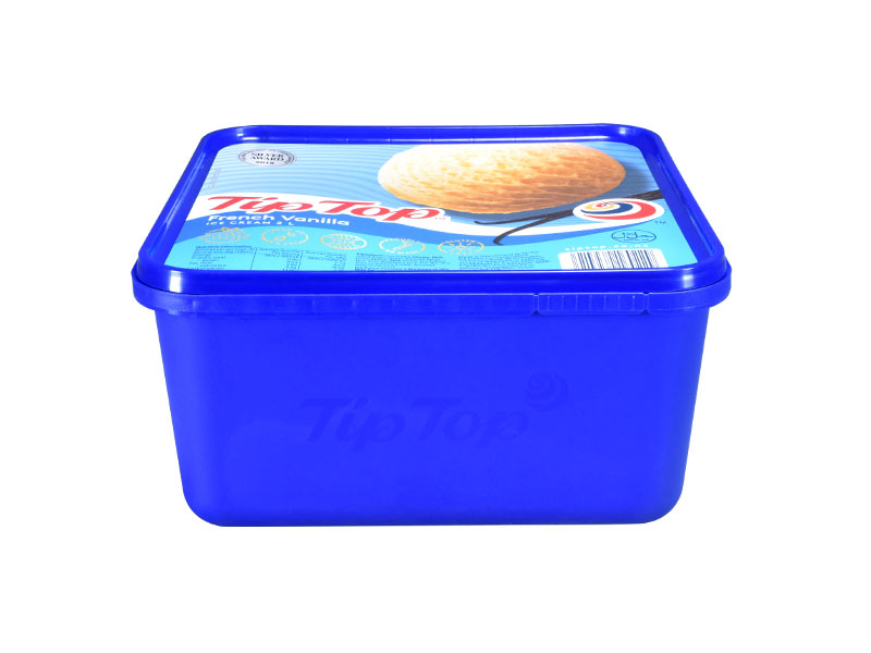 2l Square Plastic IML Ice Cream Container Wholesale Manufacturer