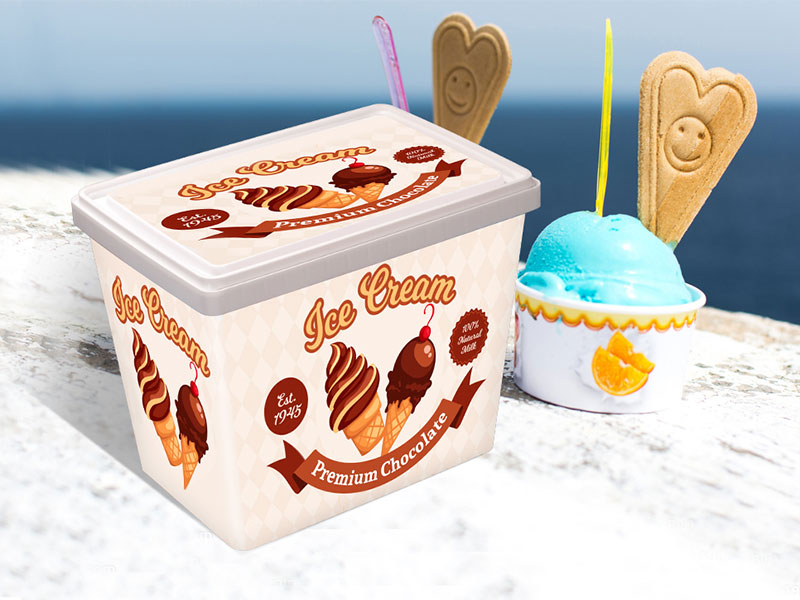 2 litre ice cream tubs