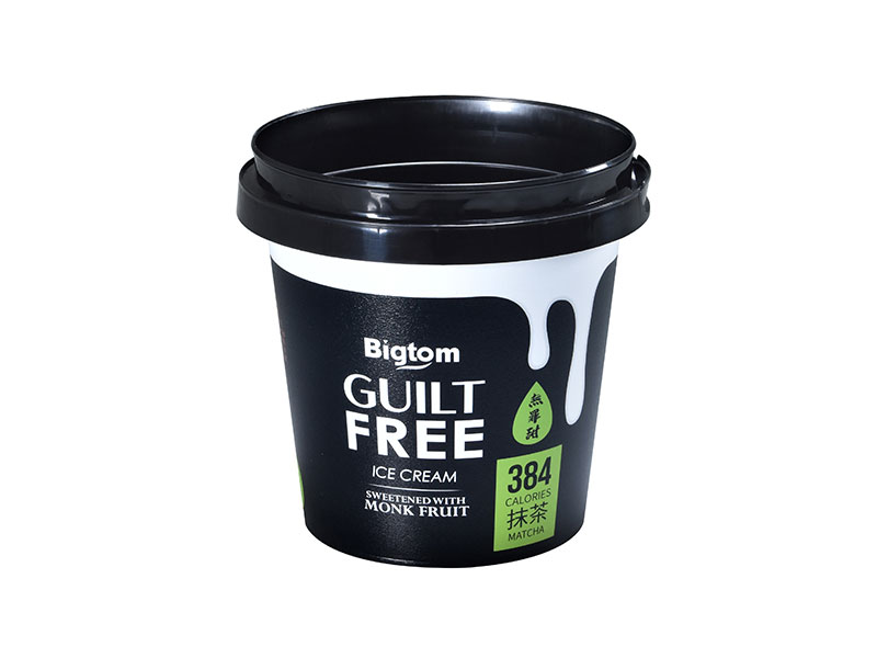 individual ice cream tubs with lids