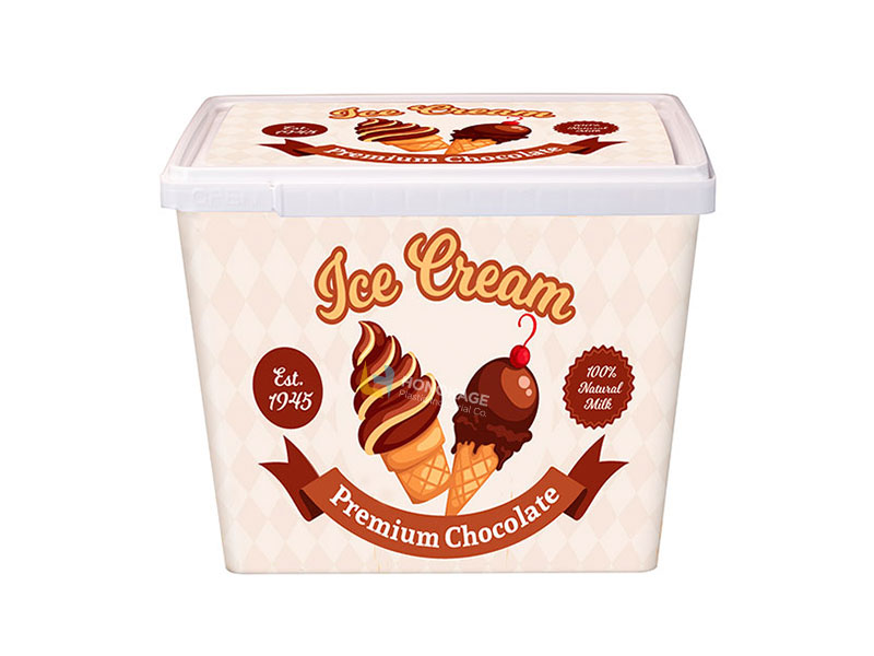 2 litre ice cream containers with lids