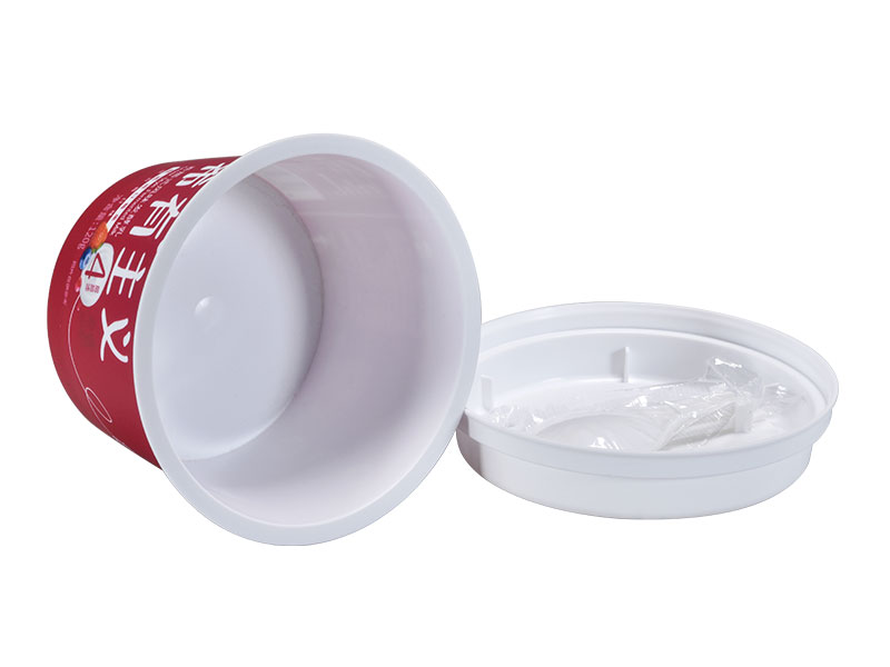 118g iml plastic yogurt cup with lid and spoon 4