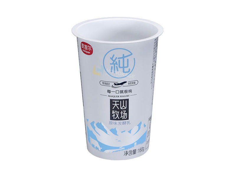 180g Plastic Yogurt Cup In Round Version