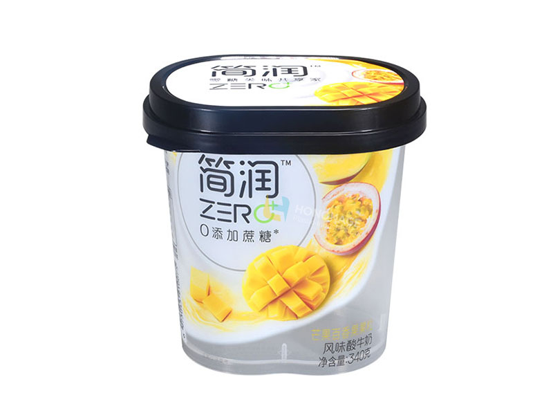 340g oval iml yogurt cup 2