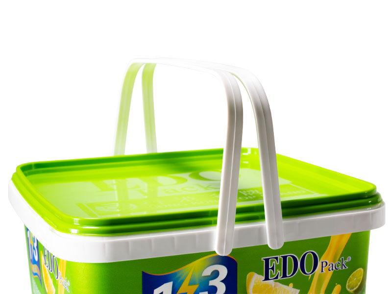 3l square plastic iml biscuit container with double handles 4