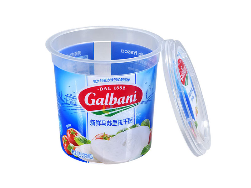 400g round plastic iml yogurt cup 2
