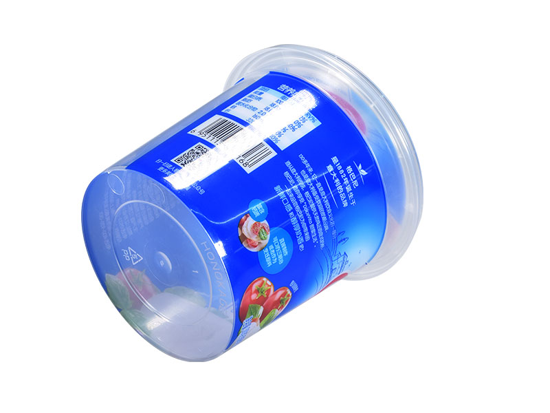 400g round plastic iml yogurt cup 5