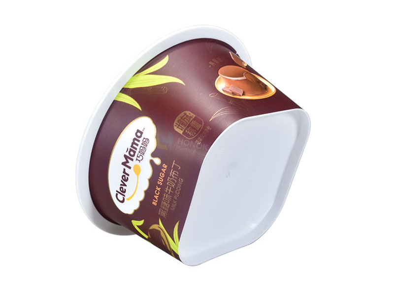 70g plastic yogurt cup as shape is bottom square and top round 2