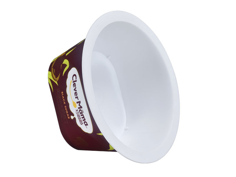 70g plastic yogurt cup as shape is bottom square and top round 3