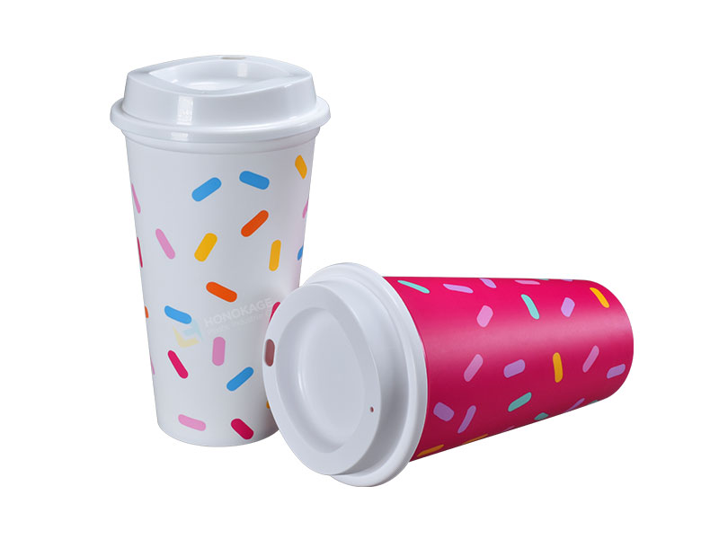 16oz iml plastic take away cups 5