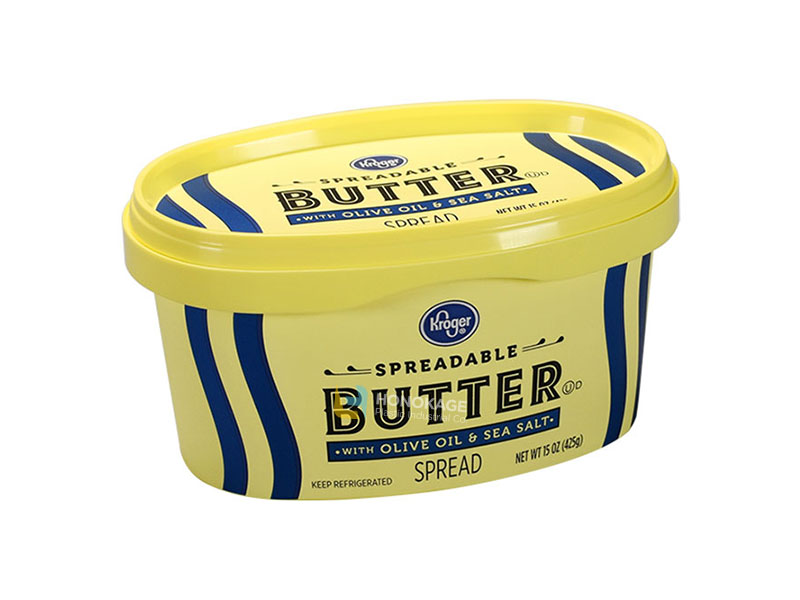 16oz Oval IML Margarine Container
