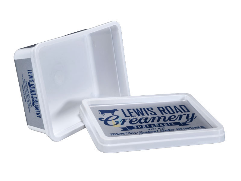 250g rectangular iml plastic container 5