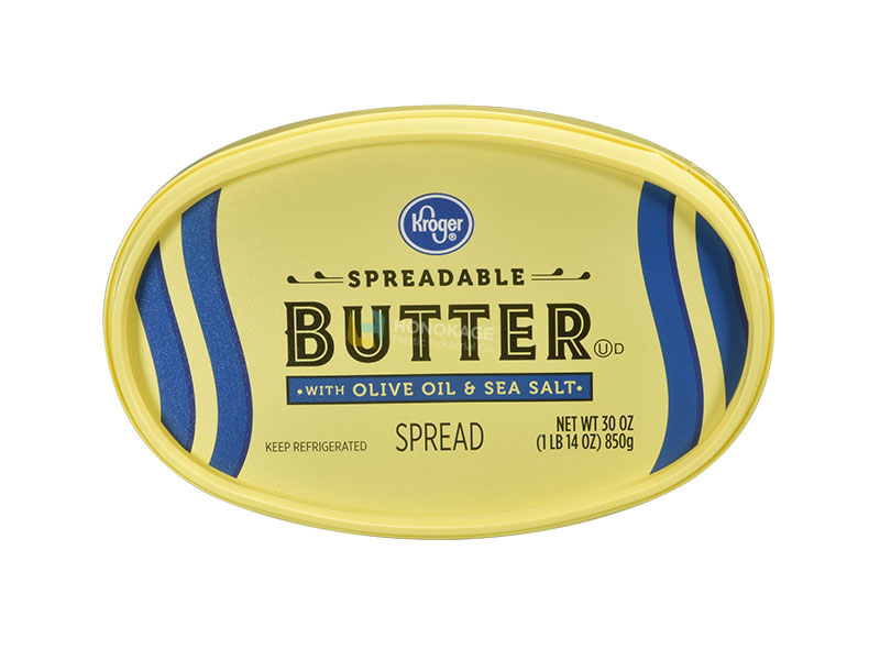 plastic margarine container