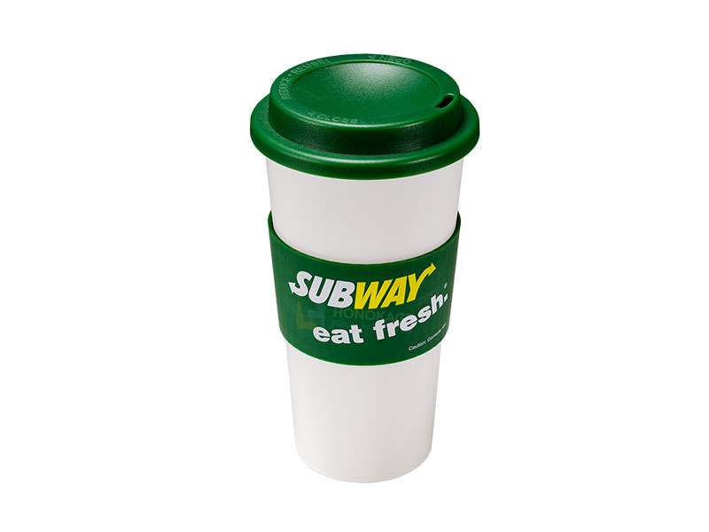 18oz Plastic Travel Mug