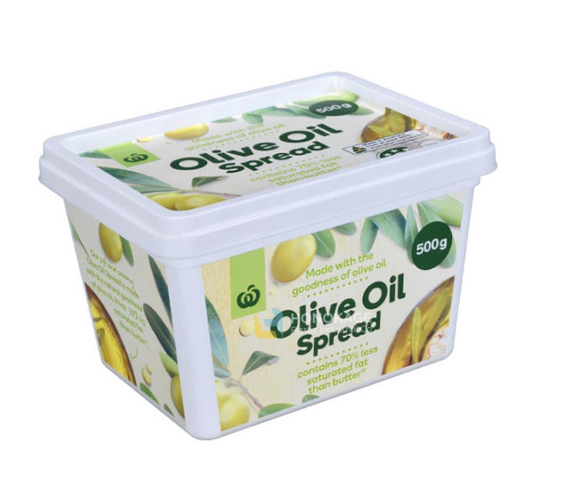plastic margarine packaging