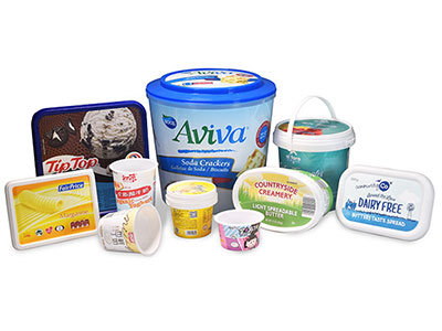 When selecting a plastic ice cream container manufacturer, what should be considered?
