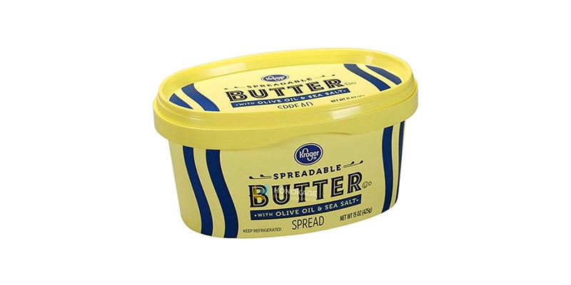 16oz Oval IML Margarine Container