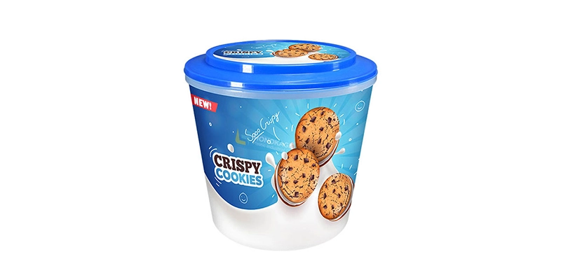 175oz Plastic Biscuit Container