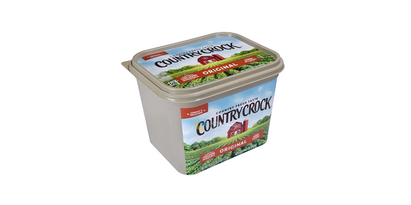 45oz Plastic IML Margarine Container