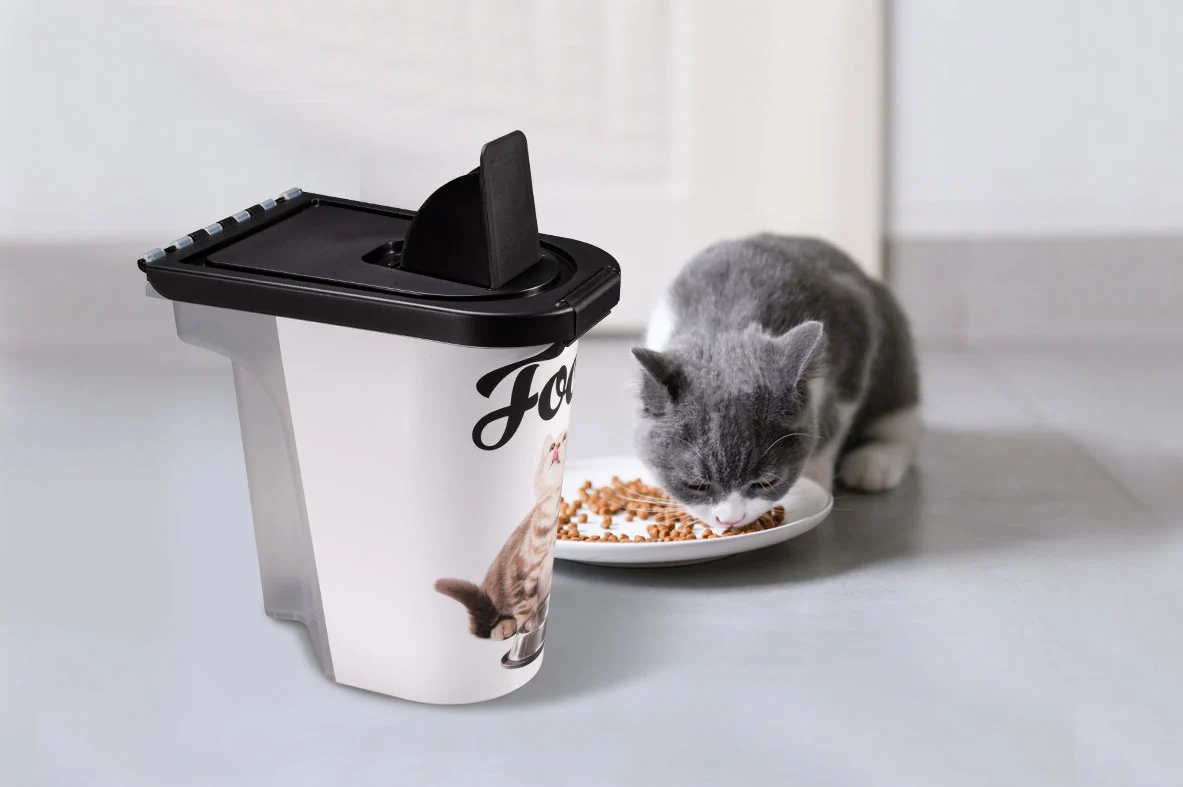 Personalised Plastic Pet Food Storage Containers for Your Needs